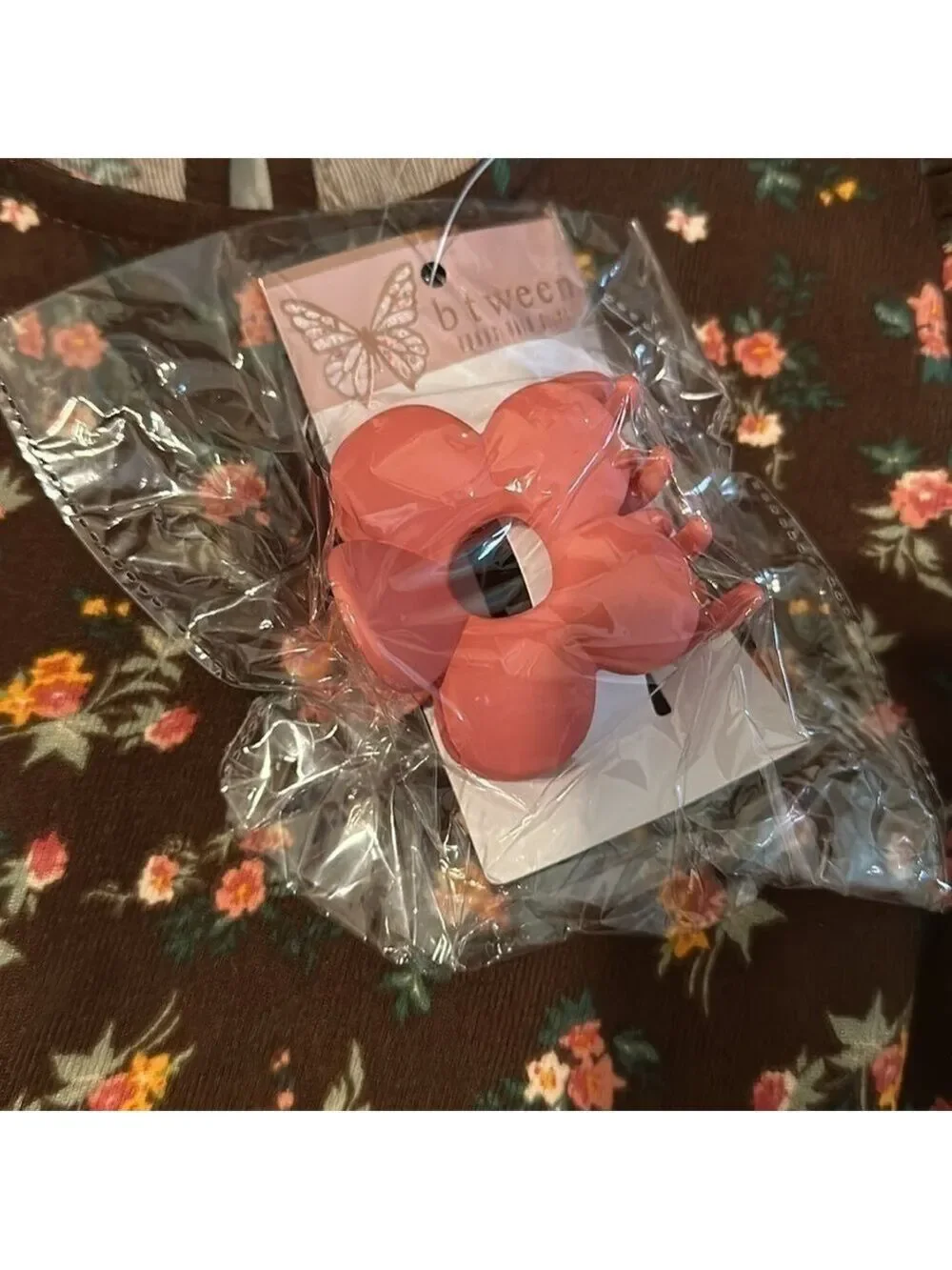 Girls fall Floral Dress and accessories